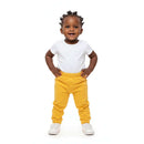 Solid Mustard Active Pants  Ivory  Floral All Over Print Active Pants  Assorted Nawao.com