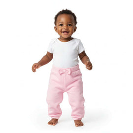 Solid Pink   Ivory Aop Track Pants  Assorted Nawao.com