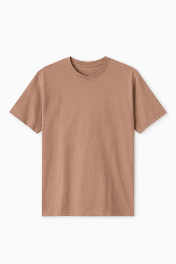 Solid Tee Beige Nawao.com