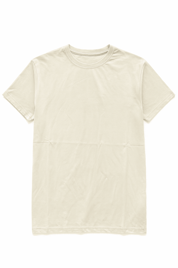 Solid Tee Beige Nawao.com