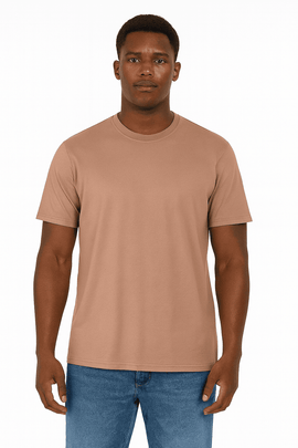 Solid Tee Beige Nawao.com