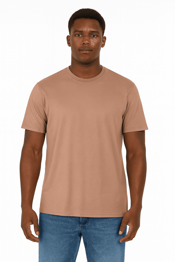 Solid Tee Beige Nawao.com