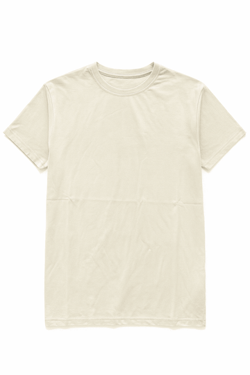 Solid Tee Beige Nawao.com