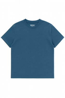 Solid Tee Blue Nawao.com