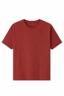 Solid Tee Burgundy Nawao.com