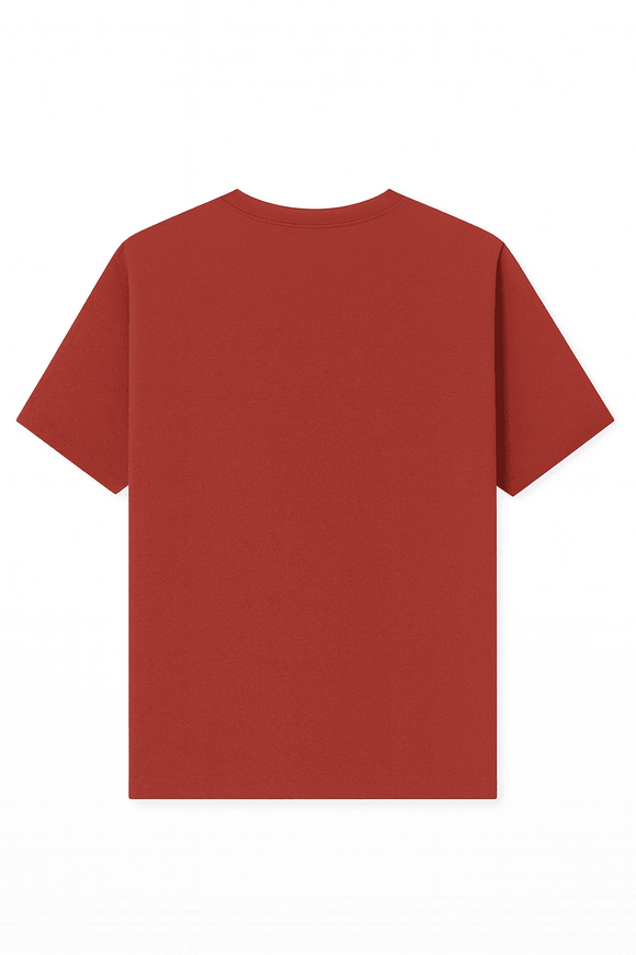 Solid Tee Burgundy Nawao.com