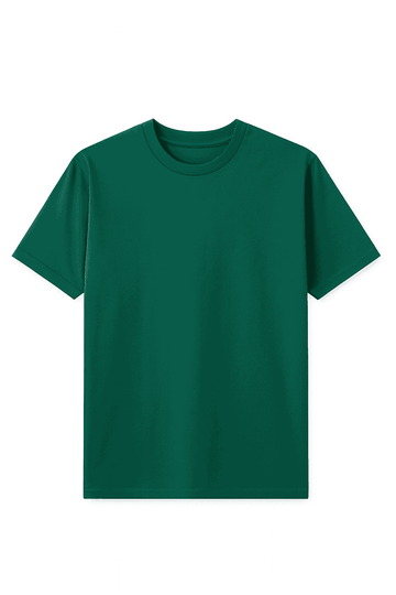 Solid Tee Dark Green Nawao.com