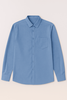 Stand Up Pack Shirt Blue Nawao.com