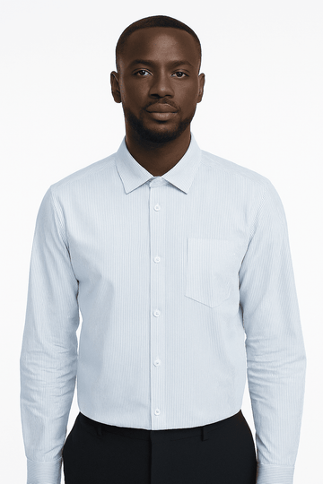 Stand Up Pack Shirt Blue Nawao.com