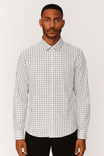 Stand Up Pack Shirt White Small Nawao.com