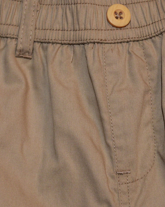 Stone Cargo Pant With Pull On Nawao.com