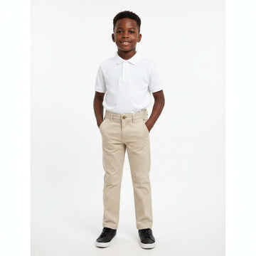 Stone Chino Trouser Beige Nawao.com