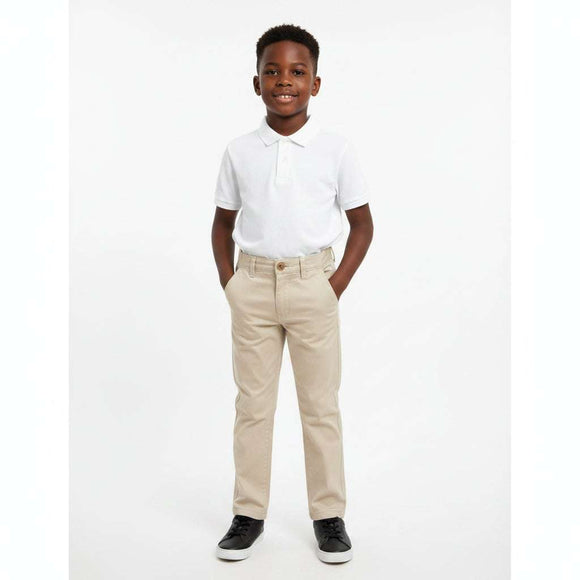 Stone Chino Trouser Beige Nawao.com