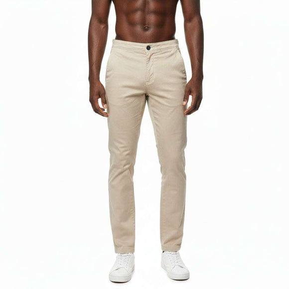 Stone Chino Trousers Stonewash Nawao.com