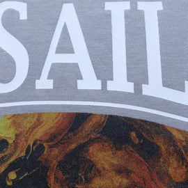 Stone Graphic T Shirt Stonewash Nawao.com
