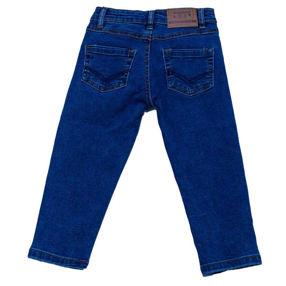 Stone Wash 5 Pocket Jeans Stonewash Nawao.com