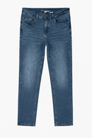 Straight Fit Denim Jeans Darkwash Nawao.com