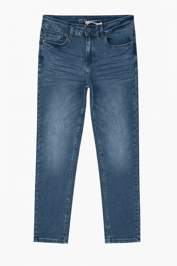 Straight Fit Denim Jeans Darkwash Nawao.com