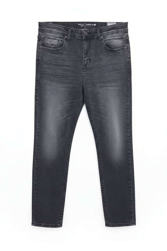 Straight Fit Mid Grey Nawao.com
