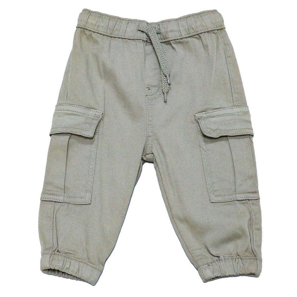 TAN CARGO TWILL JOGGER TAN 12 18 MONTHS Nawao.com