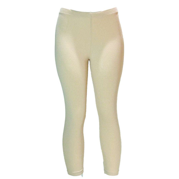 Tan Cropped Legging Nawao.com