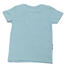 Teal Boat Printed Short Sleeve T Shirt Teal Nawao.com