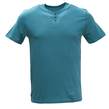 Teal Green Henley T Shirt Teal Nawao.com