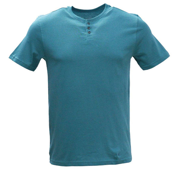 Teal Green Henley T Shirt Teal Nawao.com