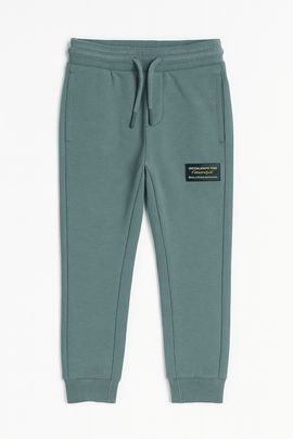 Teal Green Jogpant With Print Nawao.com