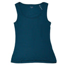 Teal Plain Rib Vest Nawao.com