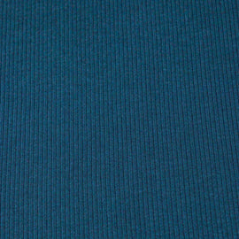 Teal Plain Rib Vest Nawao.com