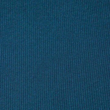 Teal Plain Rib Vest Nawao.com