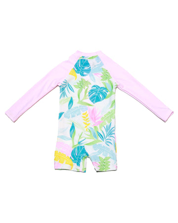 Tropical Bodysuit Pale Nawao.com