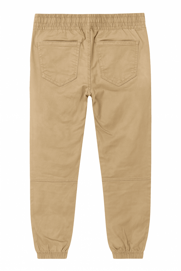 Twill Jogger Beige Nawao.com