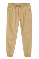 Twill Jogger Beige Nawao.com