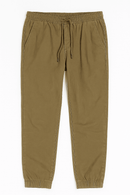Twill Jogger Brown Nawao.com