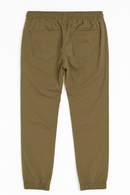 Twill Jogger Brown Nawao.com