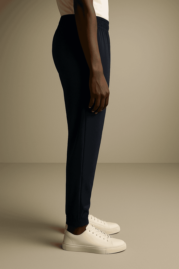 Twill Jogger Navy Nawao.com