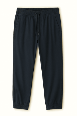 Twill Jogger Navy Nawao.com