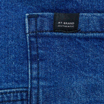 Wash Paneled Pull On Jeans Nawao.com