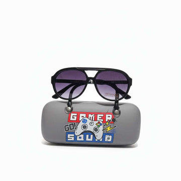 Wayfarer Sunglasses With Printed Case Nawao.com