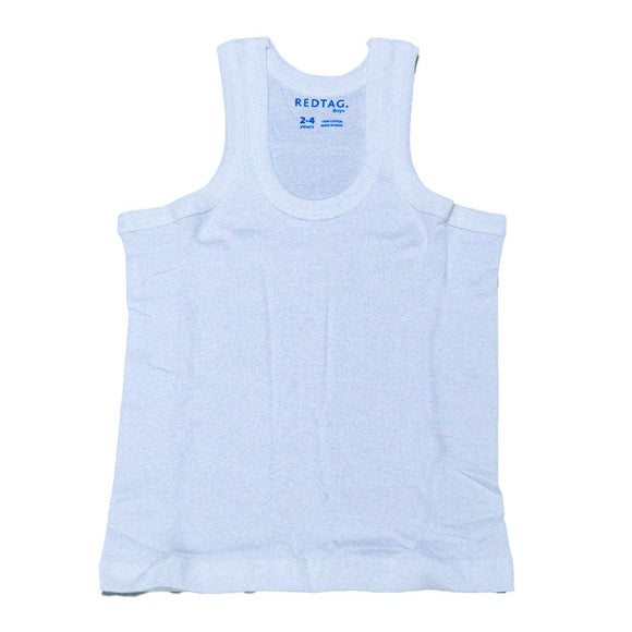 White 3 Pack Vest Basic White 2 4 Years Nawao.com
