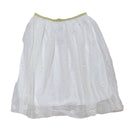 White 3D Tulle Skirts White Nawao.com
