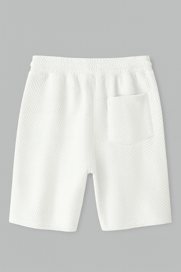 White Active Shorts White Nawao.com