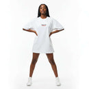 White Active T Shirt With Print Artwork White Nawao.com