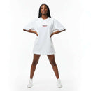 White Active T Shirt With Print Artwork White Nawao.com