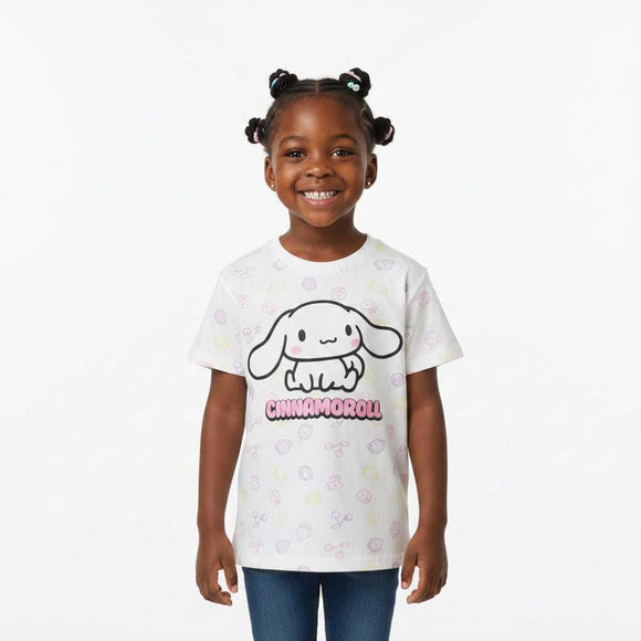 White Aop Cinnamoroll T Shirts Assorted Nawao.com