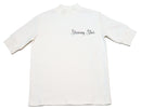 White Aop Oversize Interlock Top Nawao.com