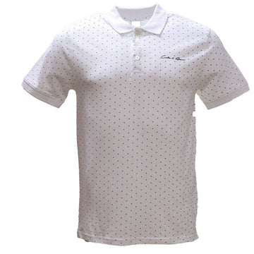 White Aop Polo Shirt With Chest Logo White Xx Nawao.com