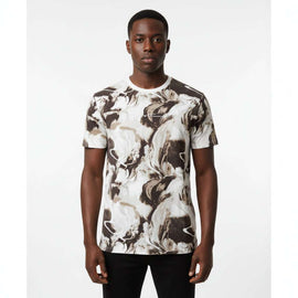 White Aop T Shirt Nawao.com